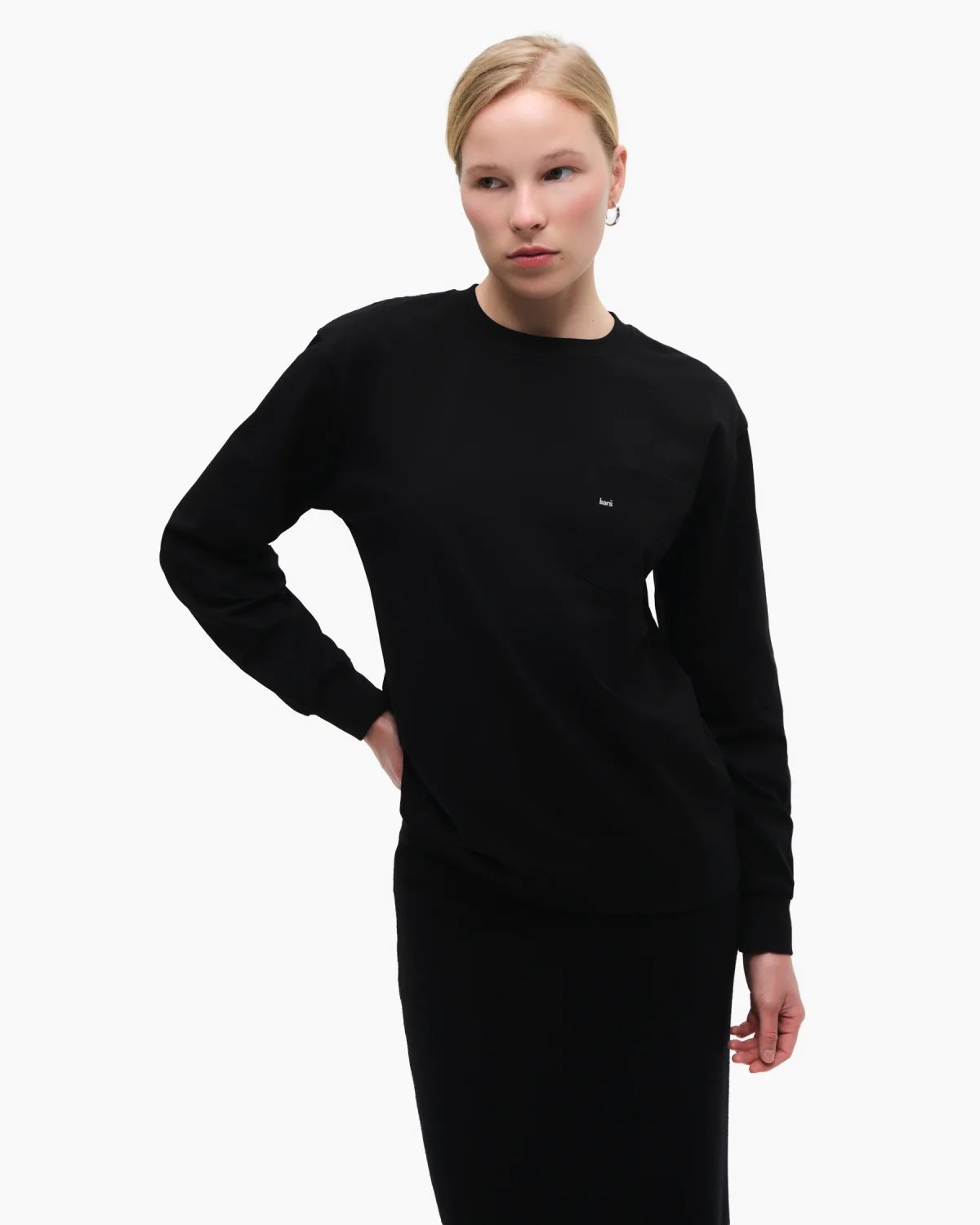 Longsleeve ‘Pocket’ Black