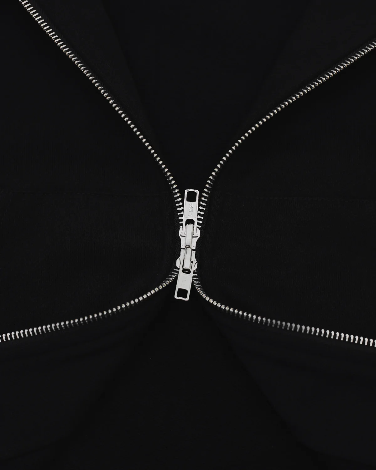 Zip-Hoodie ‘Text Hood’ Black