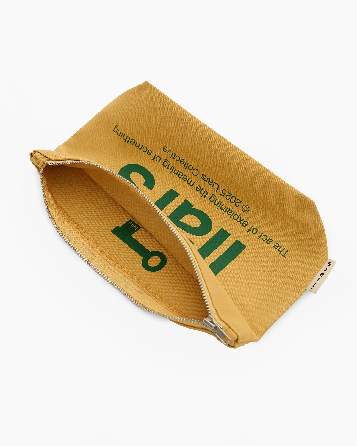Cosmetic Bag 'Liars' Yellow