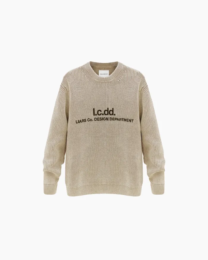 Sweater ‘Lines’ Beige