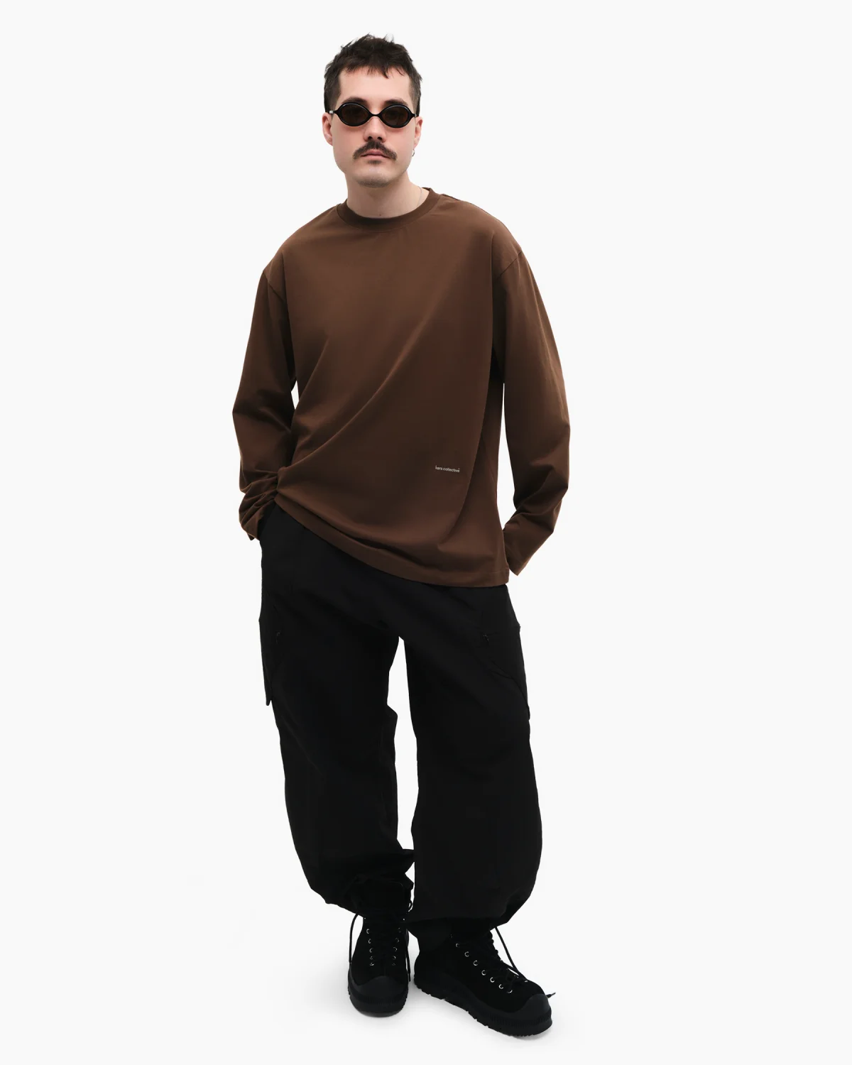 Longsleeve ‘Shoulder’ Brown