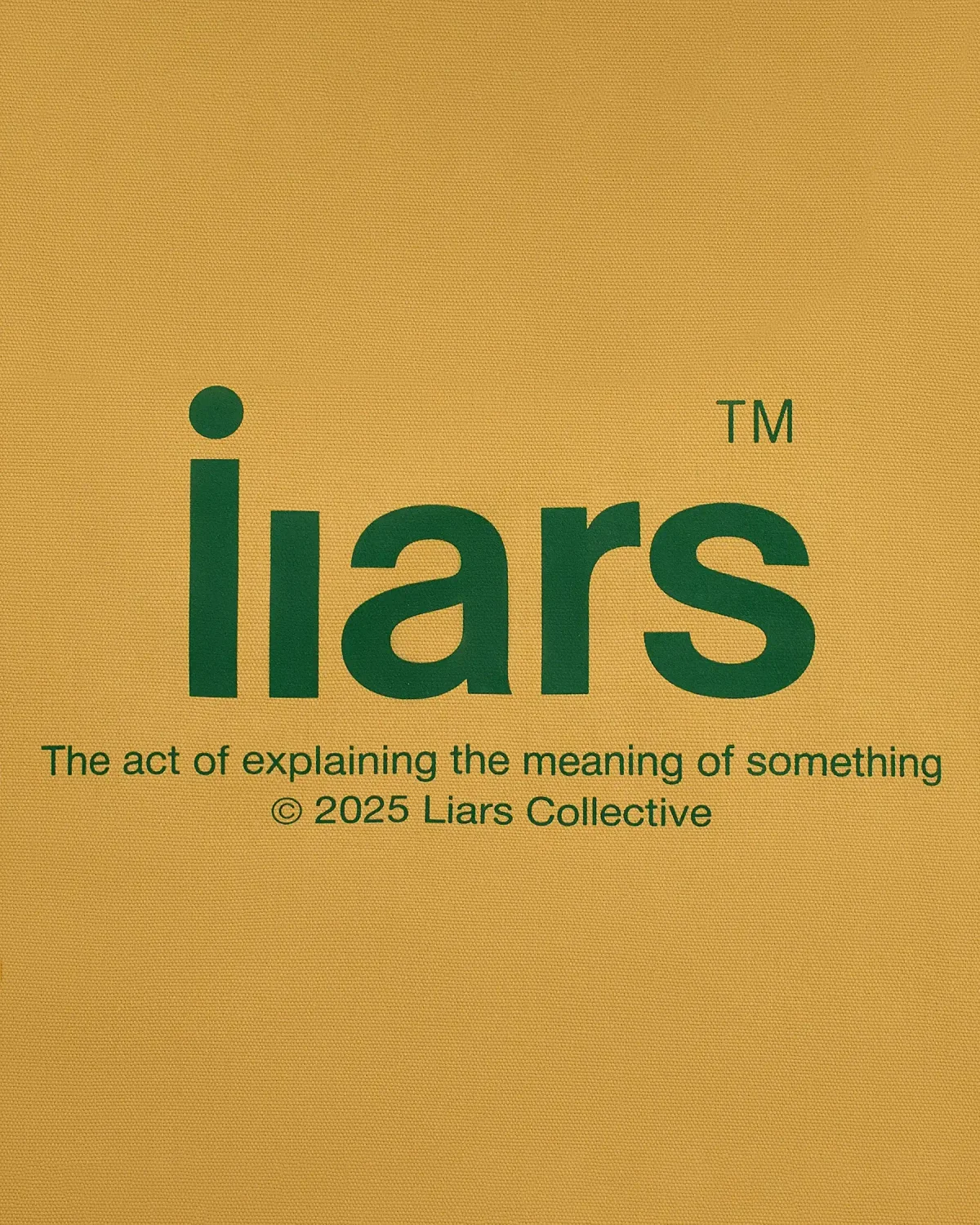 Bag 'Liars' Yellow