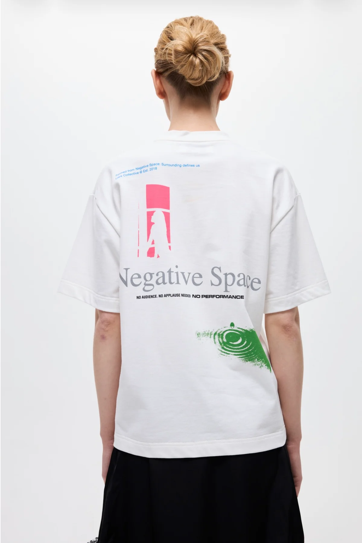 Tee 'Negative Space' White