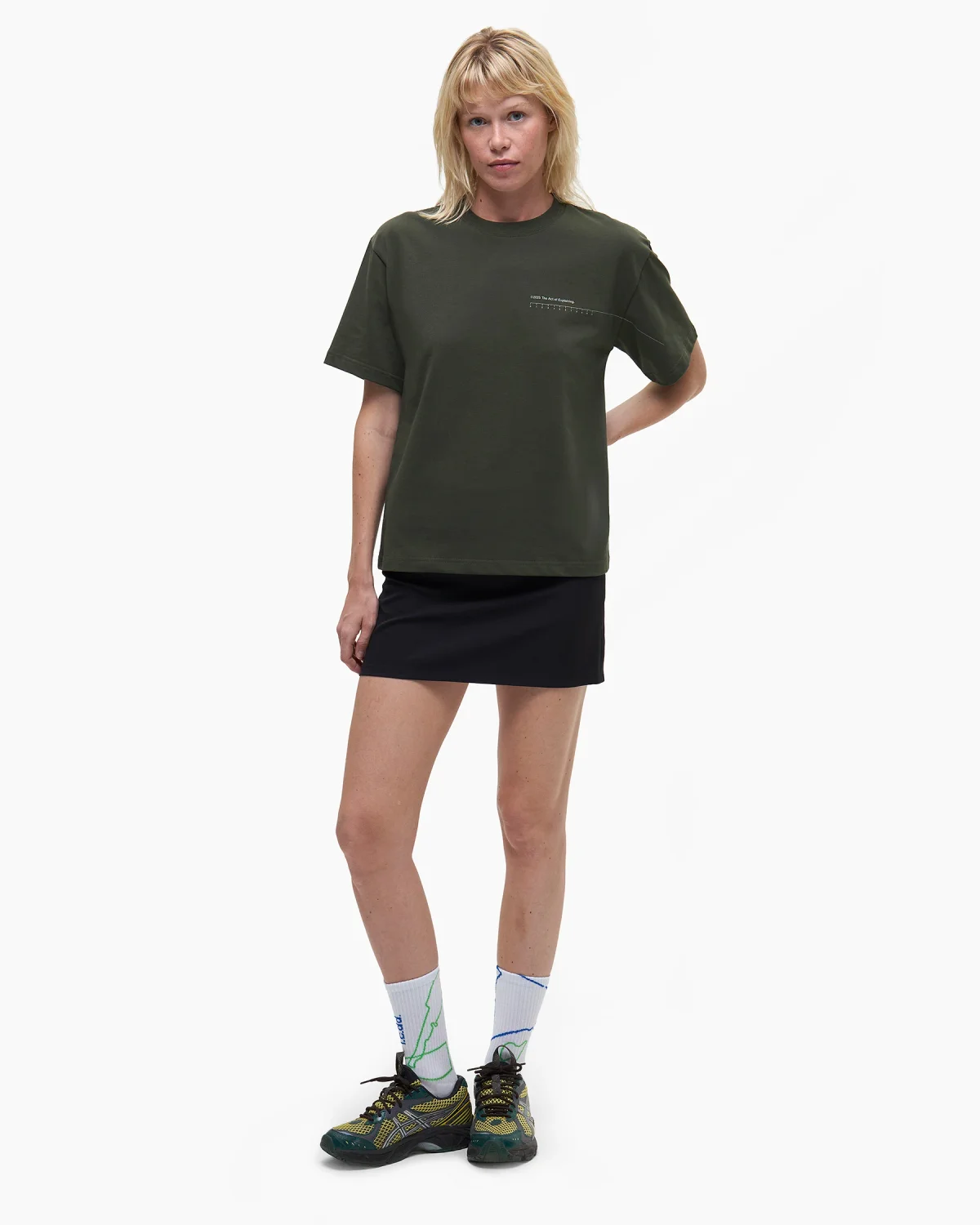Tee 'The Act of Explaining' Green