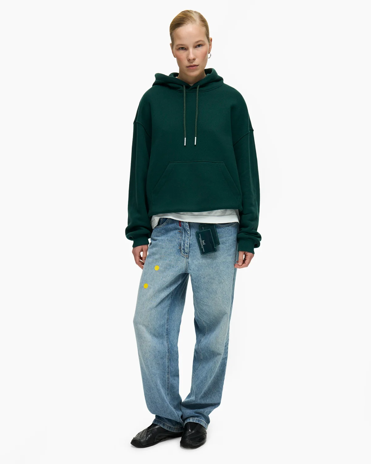 Hoodie ‘Shoulder’ Green