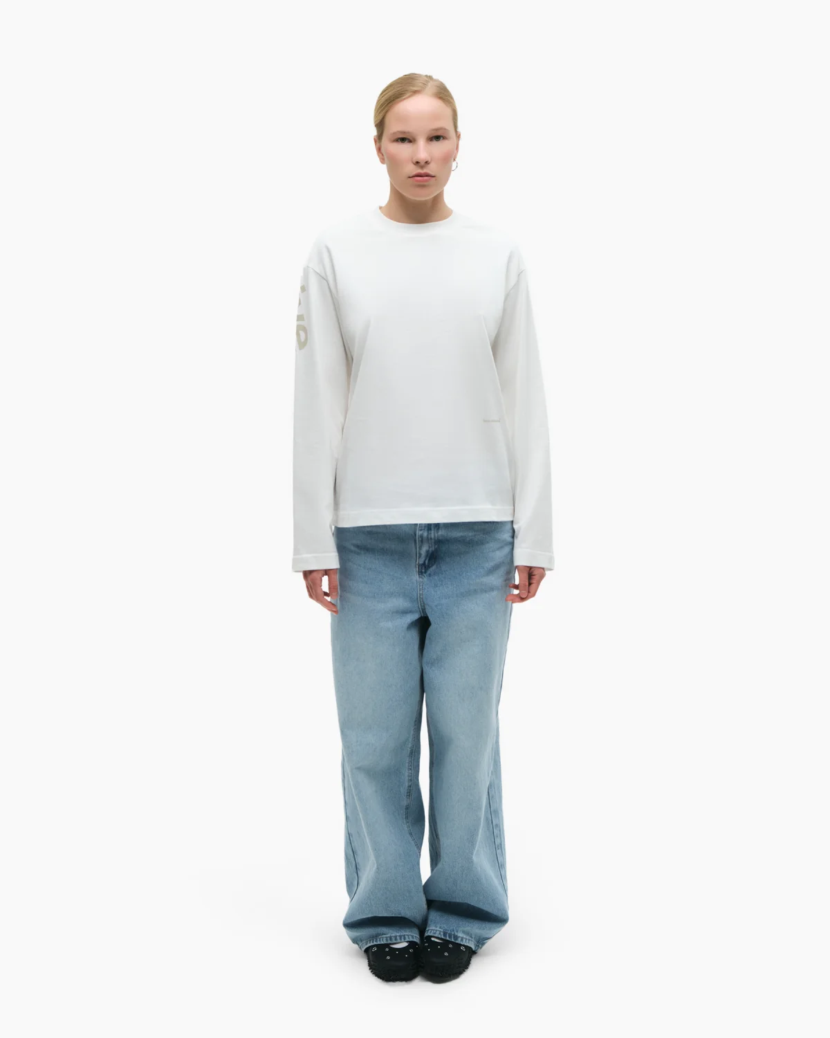 Longsleeve ‘Shoulder’ White