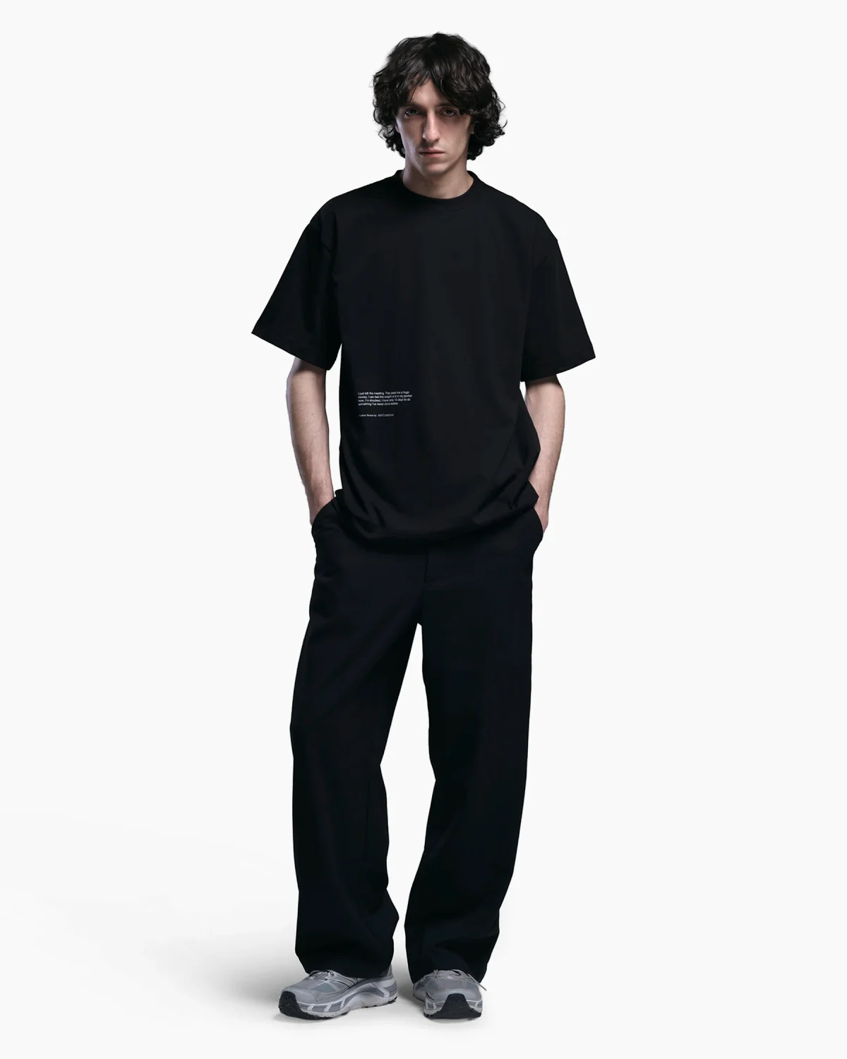 Tee 'Positive Tension' Black