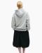 Zip-Hoodie ‘Text Hood’ Gray
