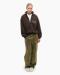Zip-Sweat ‘coNfort’ Brown