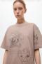 Tee 'Pencil' Beige