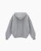 Zip-Hoodie ‘Text Hood’ Gray