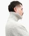 Zip-Sweater ’Collar’ Gray