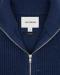 Zip-Sweater ‘Collar’ Blue